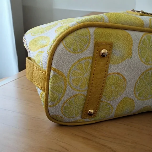 Dooney & Bourke Lemon Print Zip Satchel - Picture 7 of 16
